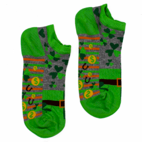M/L Hop Hare Bamboo Socks Low (7.5-11.5) - Lucky Socks
