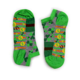 S/M Hop Hare Bamboo Socks Low (3.5-6.5) - Lucky Socks