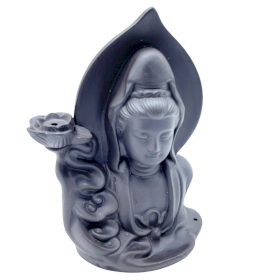 Backflow Incense Burner - Serene Buddha