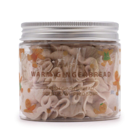 Warm Gingerbread Whipped Cream Soap 120g