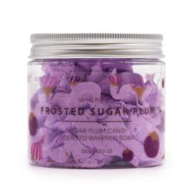 Frosted Sugar Plum Whipped Cream Soap 120g