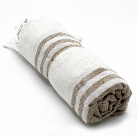 Hamman Spa Towel - Sand- 90x170cm