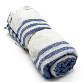 Hamman Spa Towel - Ocean Blue - 90x170cm