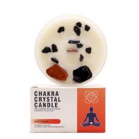 Chakra Crystal Candles - Root Chakra
