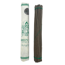Rolled Pack of 30 Premium Tibetan Incense - Green Tara