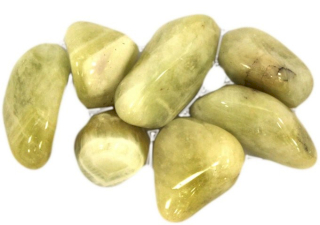 24x L Tumble Stones - Prasiolite