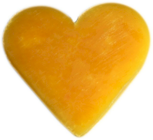 10x Heart Guest Soap - Orange & Warm Ginger
