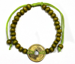 Good Luck Feng-Shui Bracelets - Lime Green