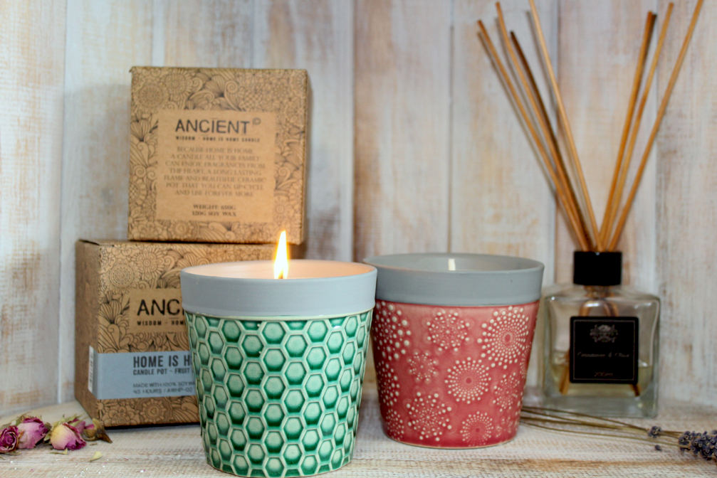 Home is Home Soy Candle Pots  -AWDropship