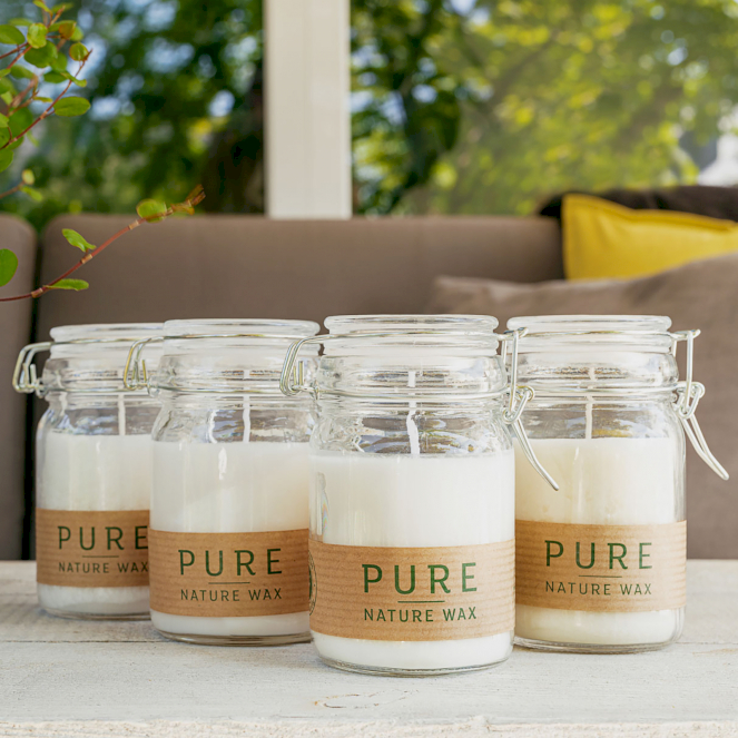 ​​​​Pure Olive Wax Candle
