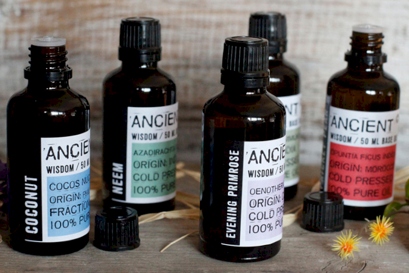 50ml Base Carrier Oils - Ancient Wisdom dropshipping