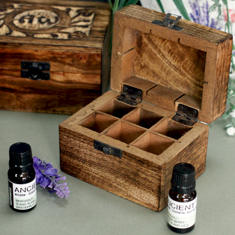 Aromatherapy Floral Carved Boxes - Ancient Wisdom Dropshipping 