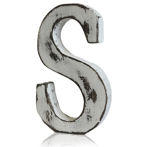 Shabby Chic Letters - S