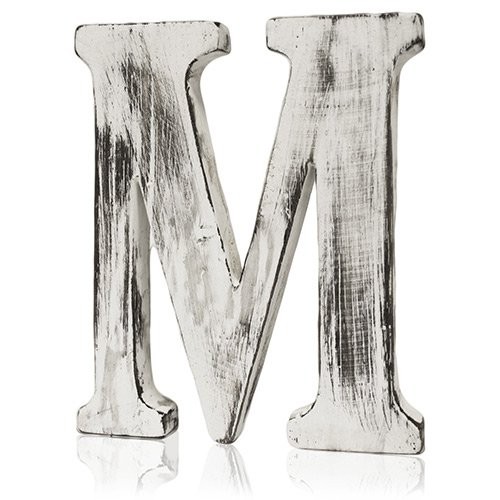 Shabby Chic Letters - M