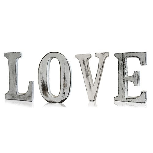Shabby Chic Letters - LOVE (4)