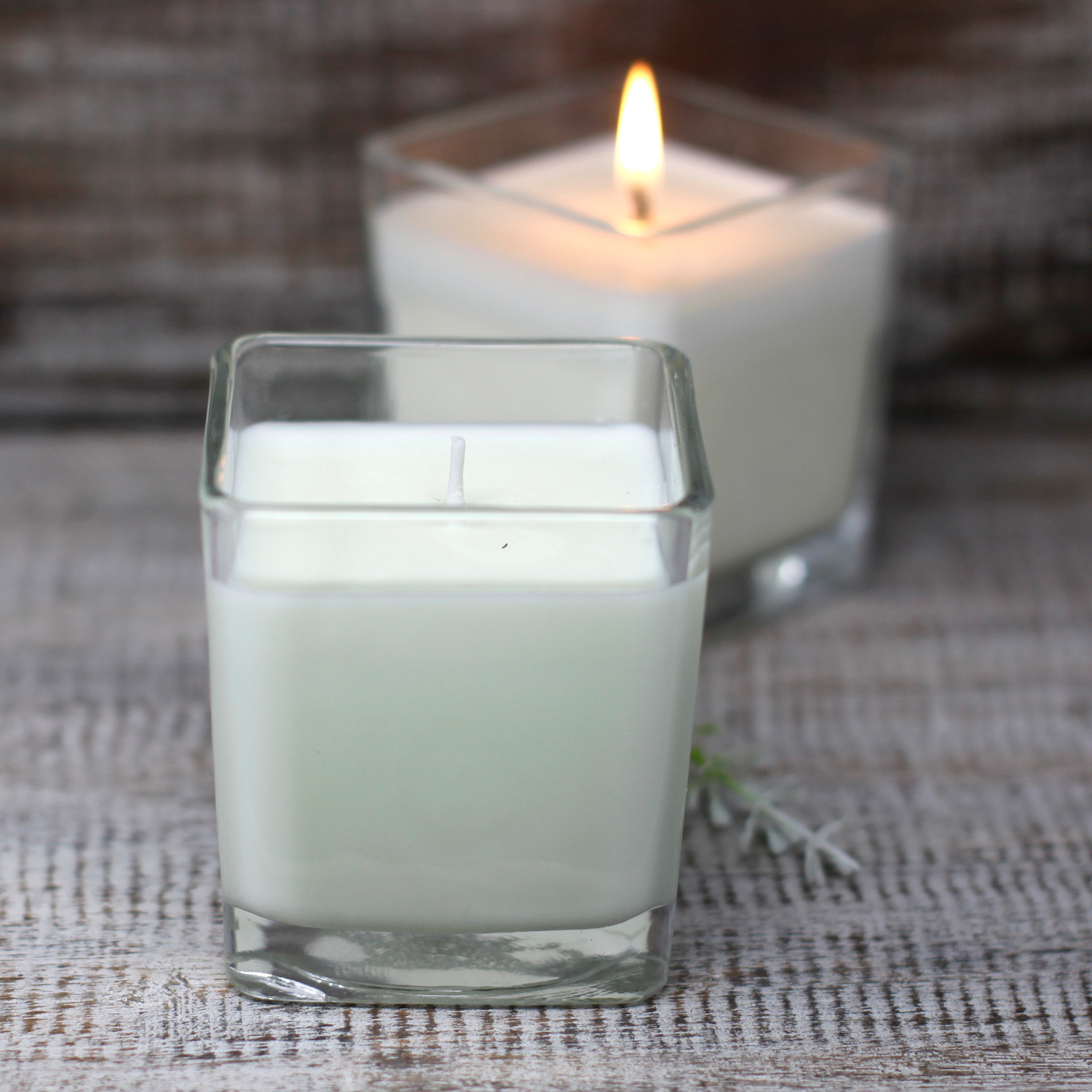 White Label Soy Wax Jar Candle - Bamboo