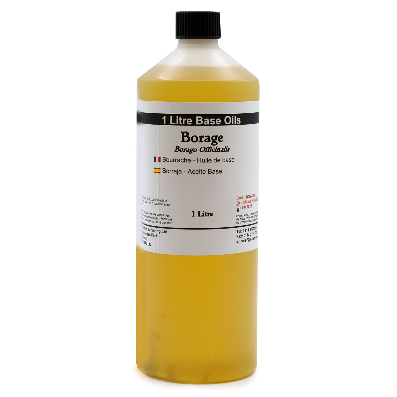 Borage Oil - 1 Litre