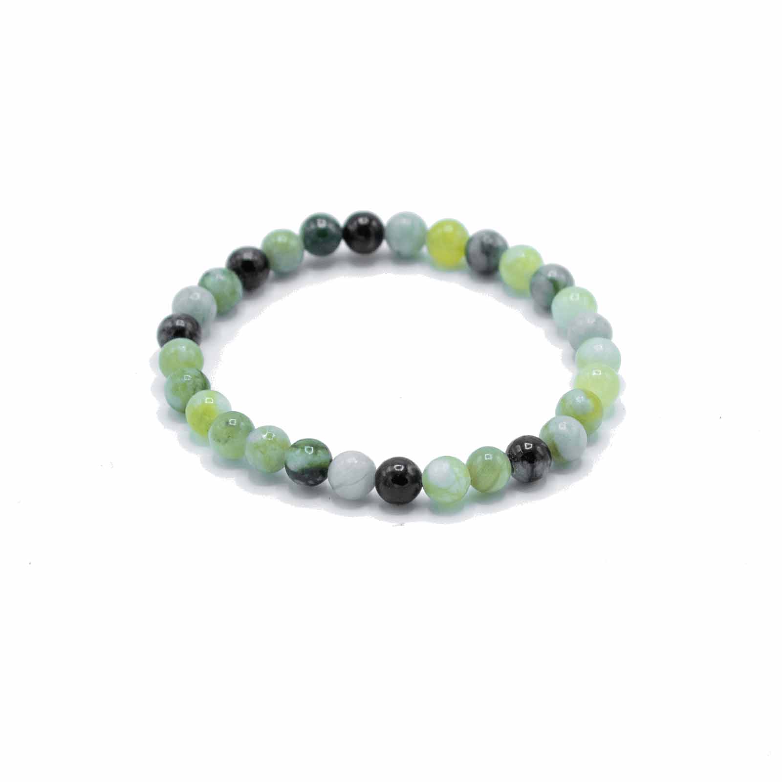 Gemstone Manifestation Bracelet - Olive Jade - Healing - AW Dropship ...