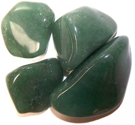 L Tumble Stones - Quartz Green